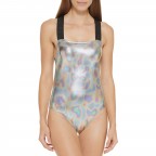Women's Elastic Strap One-Piece Swimsuit